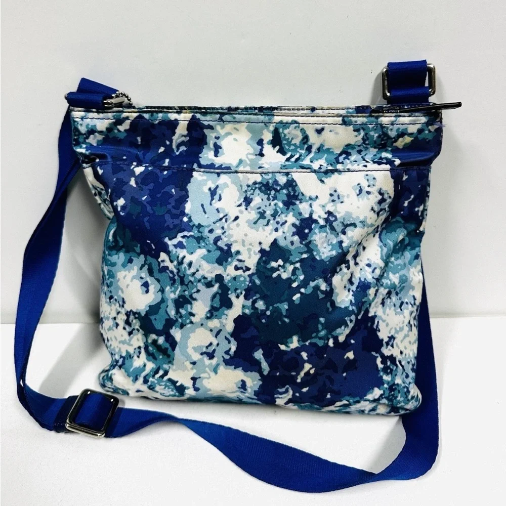 Coach canvas blue